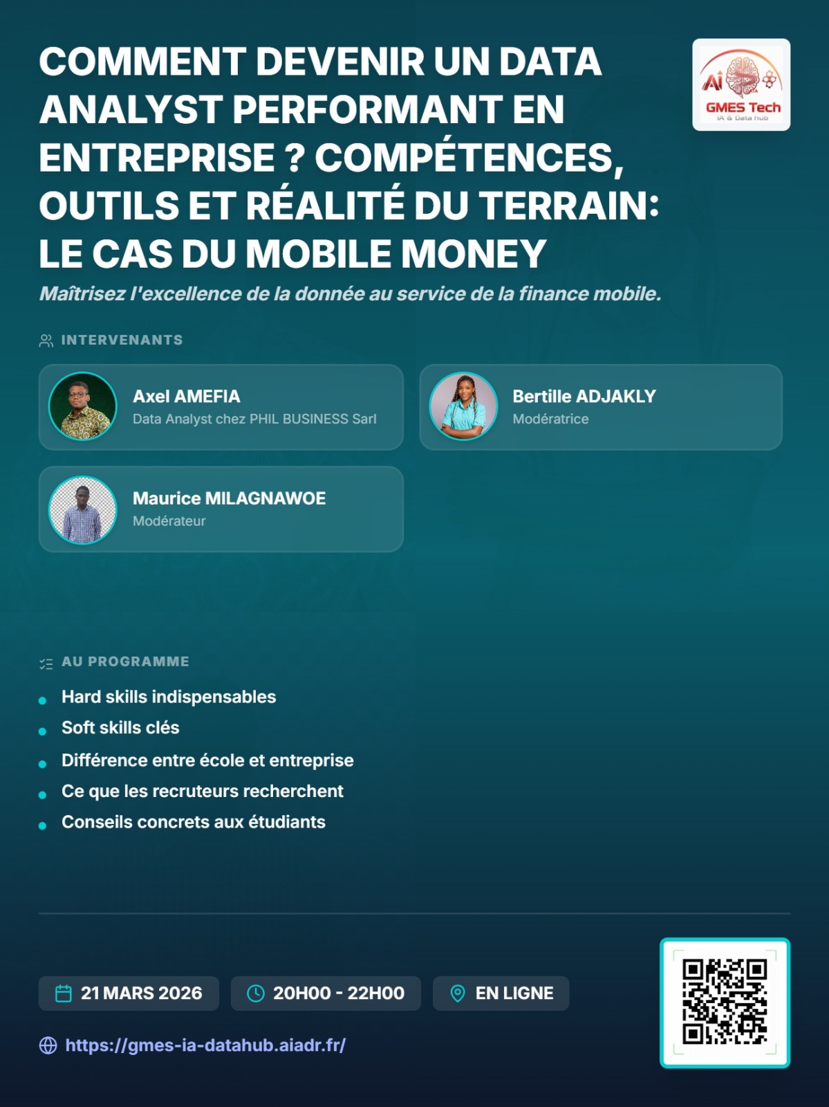 COMMENT DEVENIR UN DATA ANALYST PERFORMANT EN ENTREPRISE ? COMPÉTENCES, OUTILS ET RÉALITÉ DU TERRAIN: LE CAS DU MOBILE MONEY 